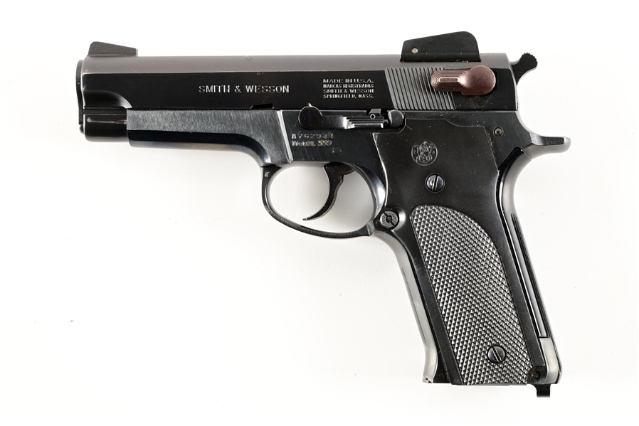 (M) SMITH & WESSON MODEL 559 SEMI AUTOMATIC PISTOLS.