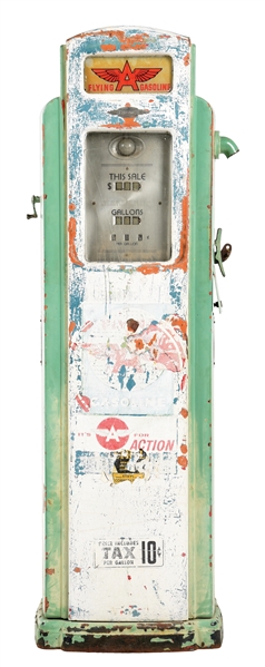 ORIGINAL BENNETT MODEL #541 GAS PUMP. 