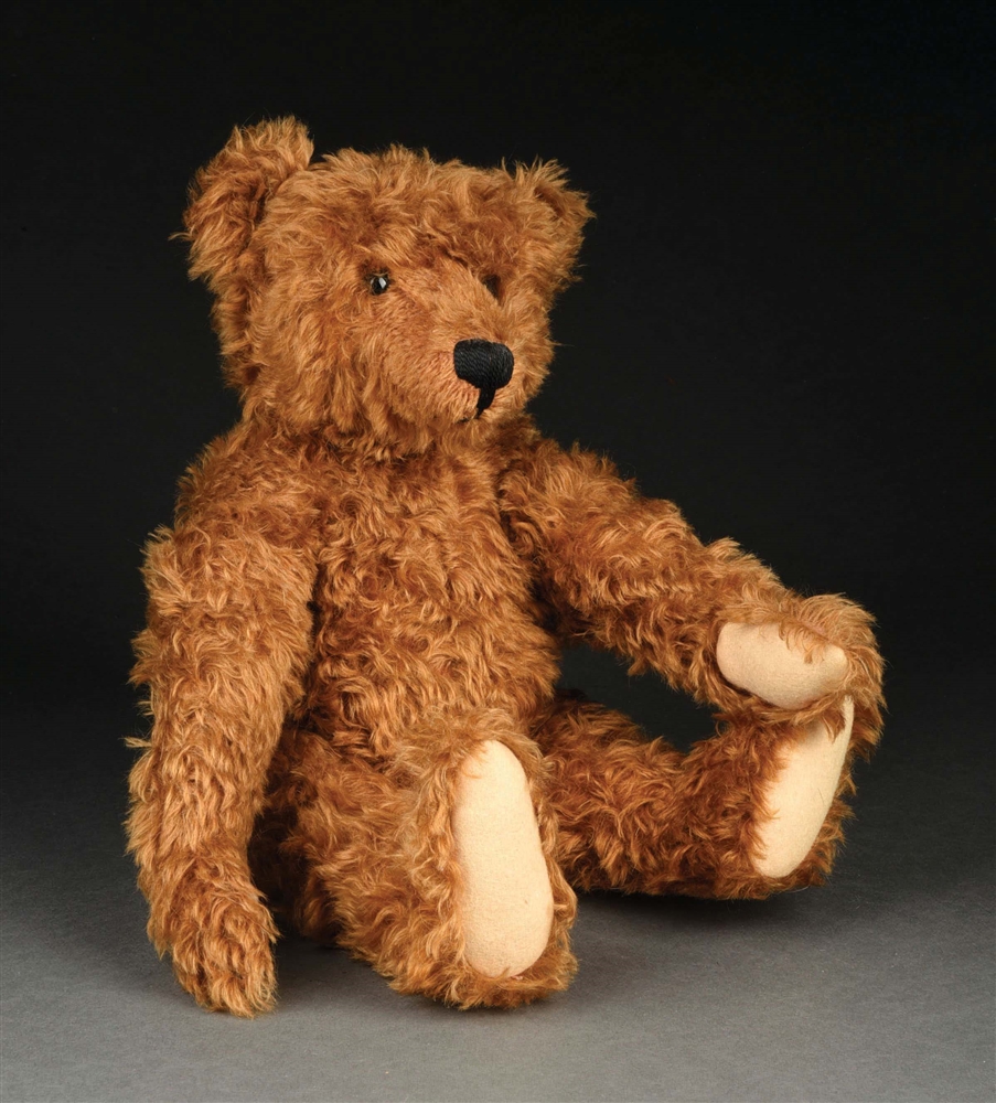 LARGE STEIFF CHOCOLATE-COLORED BEAR