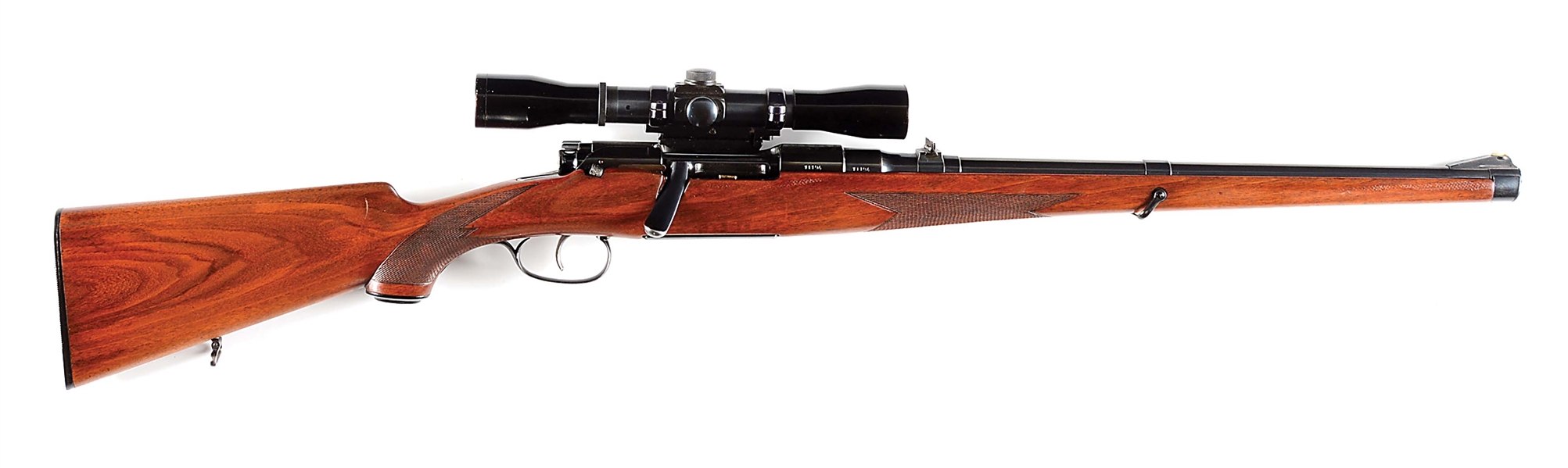 (C) STEYR MANNLICHER-SCHOENAUR MODEL 1952 BOLT ACTION CARBINE IN 7X57MM.