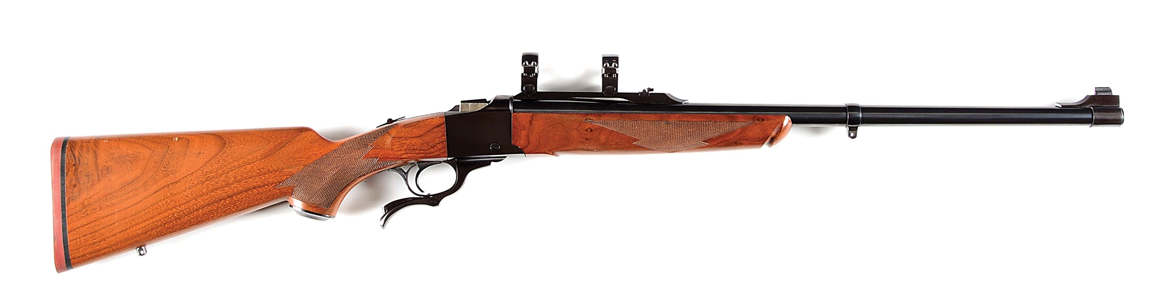 (M) RUGER NO. 1 TROPICAL MODEL SINGLE SHOT RIFLE IN .375 H&H MAGNUM.