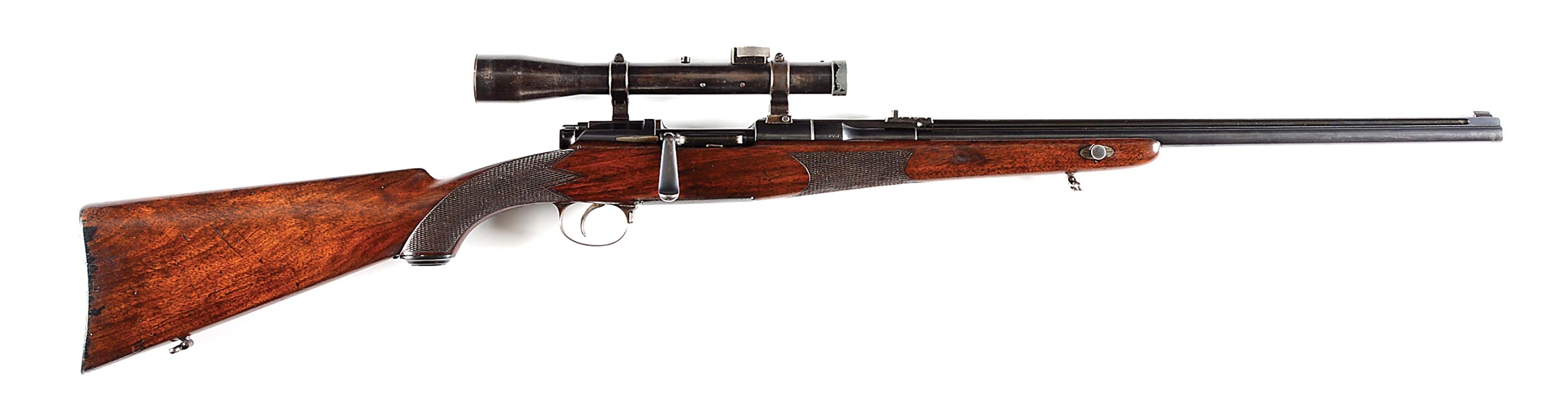 (C) STEYR MANNLICHER-SCHOENAUR MODEL 1908 BOLT ACTION RIFLE.