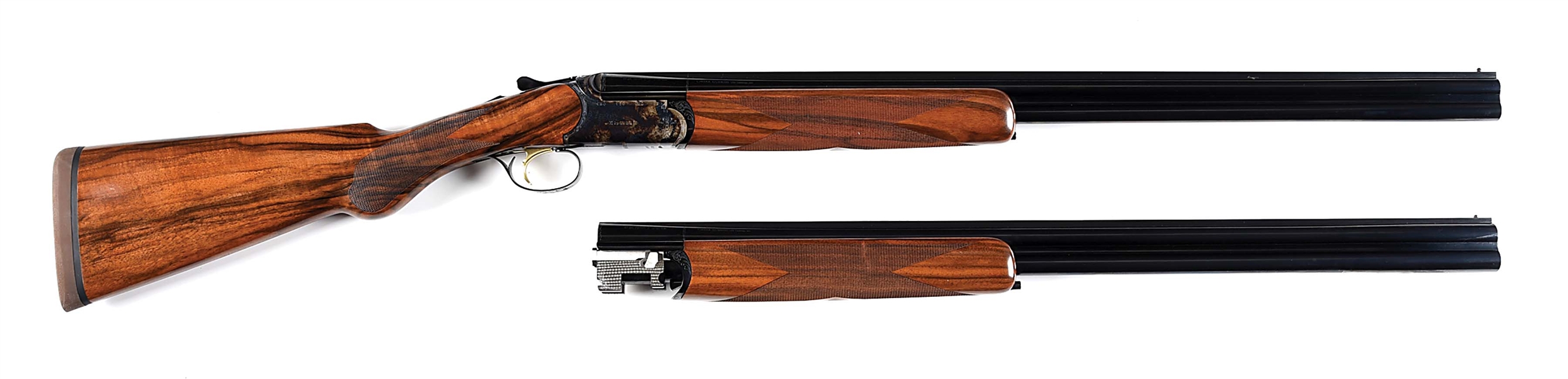 (M) CAESAR GUERINI ELLIPSE LIMITED OVER UNDER SHOTGUN 2 BARREL SET IN 20 AND 28 BORE. 