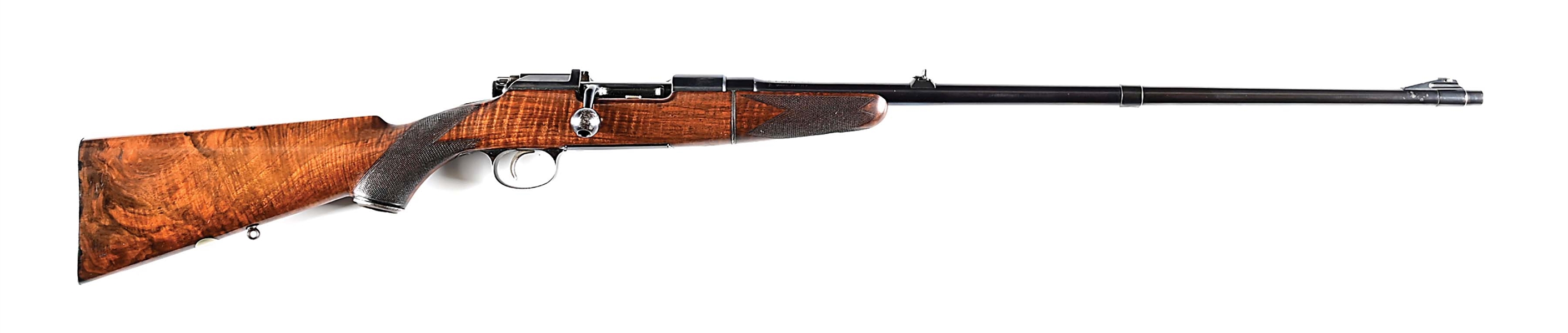 (C) STEYR MODEL 1900 TAKEDOWN BOLT ACTION RIFLE.