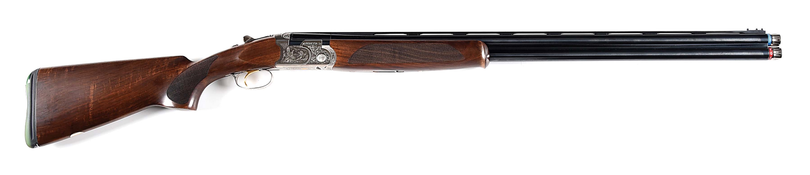 (M) BERETTA 687 SILVER PIGEON III OVER UNDER SHOTGUN.