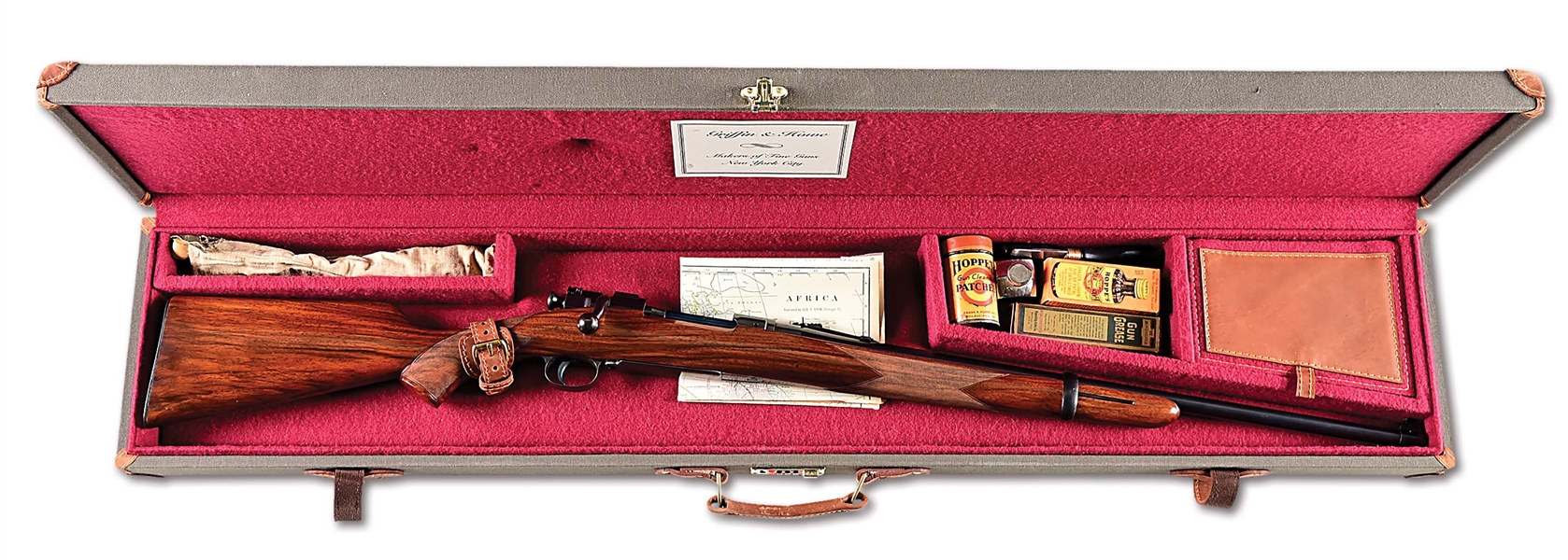 (C) OUTSTANDING GRIFFIN & HOWE SPRINGFIELD MODEL 1903 SPORTING RIFLE, A REPLICA OF TEDDY ROOSEVELTS SPORTER USED ON HIS AFRICAN SAFARI.