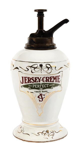 JERSEY CREME SYRUP DISPENSER