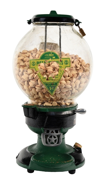 COLUMBUS MODEL A PEANUT MACHINE W/ TRAY