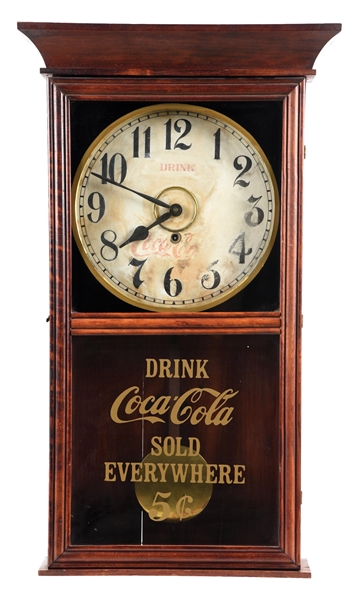 COCA-COLA REGULATOR CLOCK