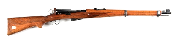 (C)SCHMIDT-RUBIN, K11 CARBINE STRAIGHT PULL BOLT ACTION RIFLE  