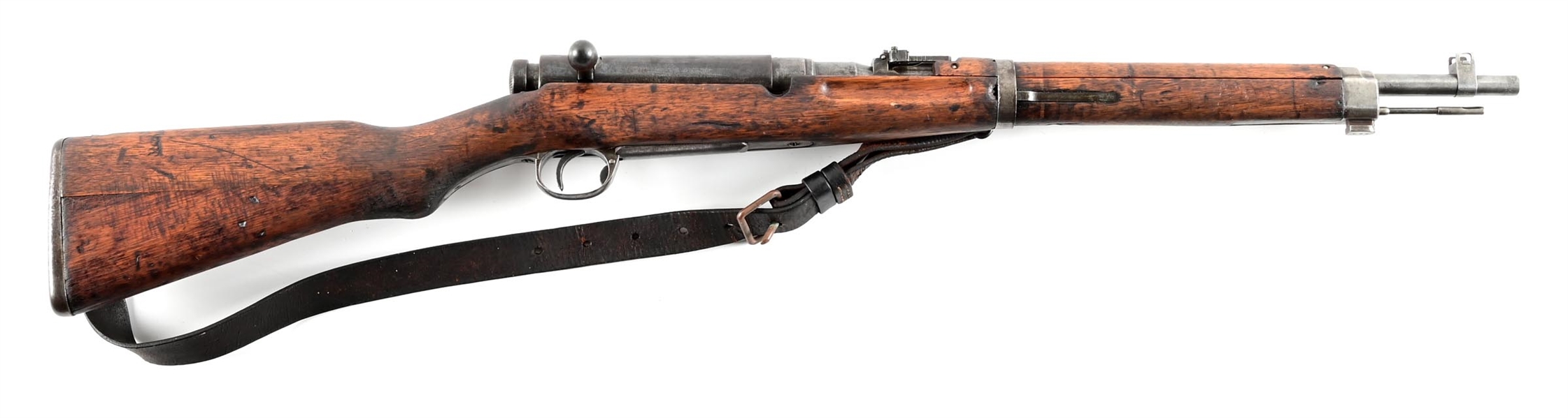 (C) SERIES 5 NAGOYA TYPE 38 BOLT ACTION CARBINE.