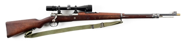 (C) DWM MODEL 1909 ARGENTINO MAUSER BOLT ACTION RIFLE.