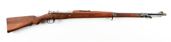 (C) FINE DWM MODEL 1909 ARGENTINO MAUSER BOLT ACTION RIFLE.