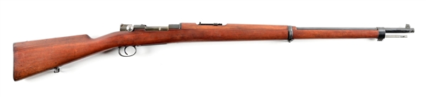 (A) FINE LOEWE MODEL 1895 CHILENO MAUSER BOLT ACTION RIFLE.