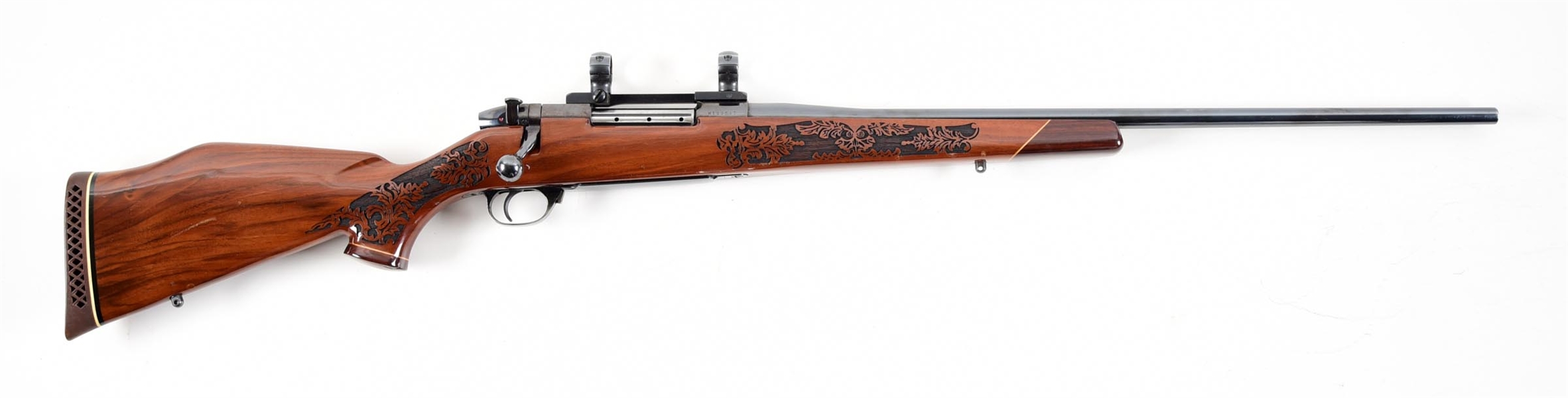 (M) WEATHERBY MARK V LAZERGAURD BOLT ACTION RIFLE IN .300 WBY MAGNUM.