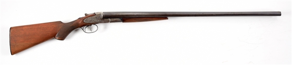 (C) L.C. SMITH FIELD GRADE  SIDE BY SIDE SHOTGUN.  