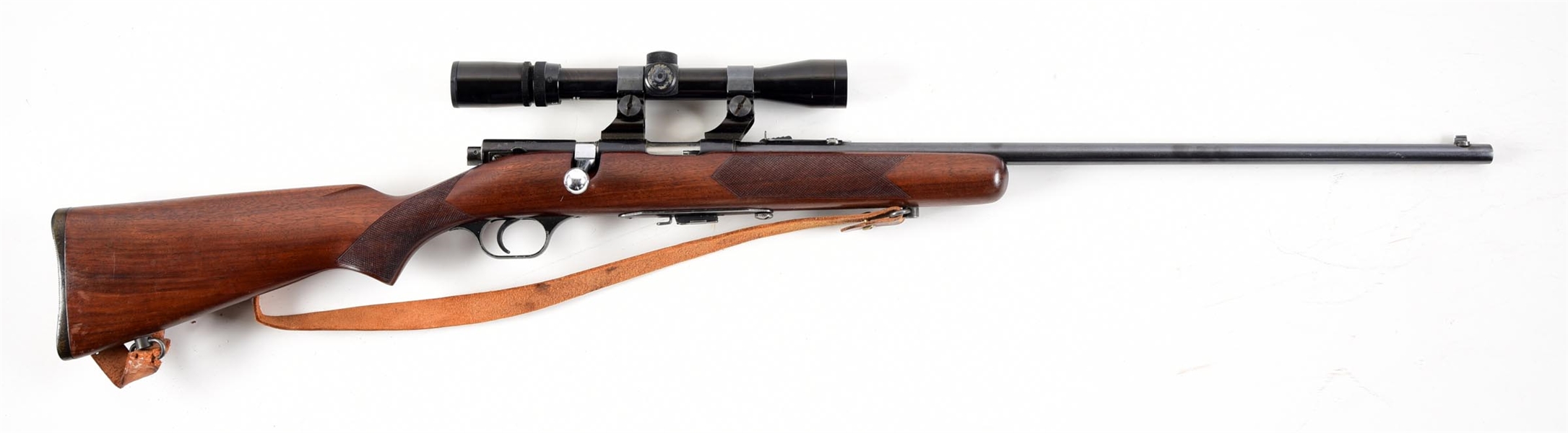 (C) STEVENS MODEL 56C BOLT ACTION RIFLE. 