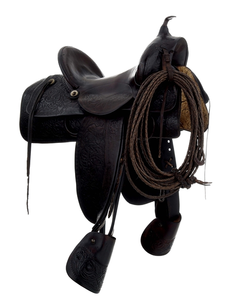 J.S. COLLINS COWBOY SADDLE