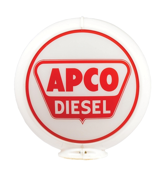 RARE APCO DIESEL COMPLETE 13.5" GLOBE ON CAPCO BODY. 