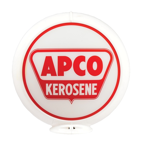 APCO KEROSENE COMPLETE 13.5" GLOBE ON CAPCO BODY. 