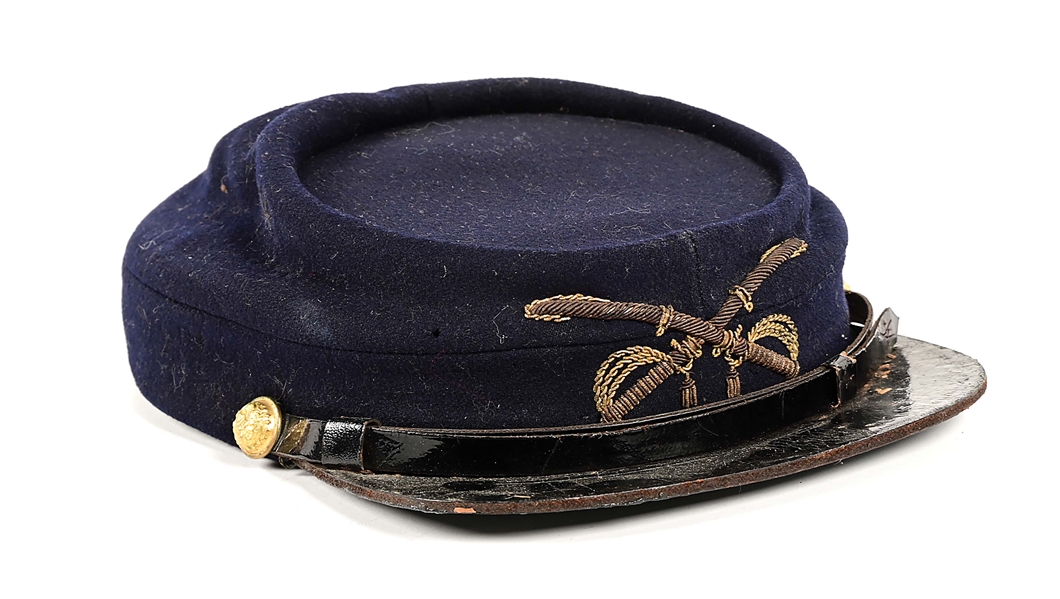 US INDIAN WARS M1872 CAVALRY OFFICERS KEPI.