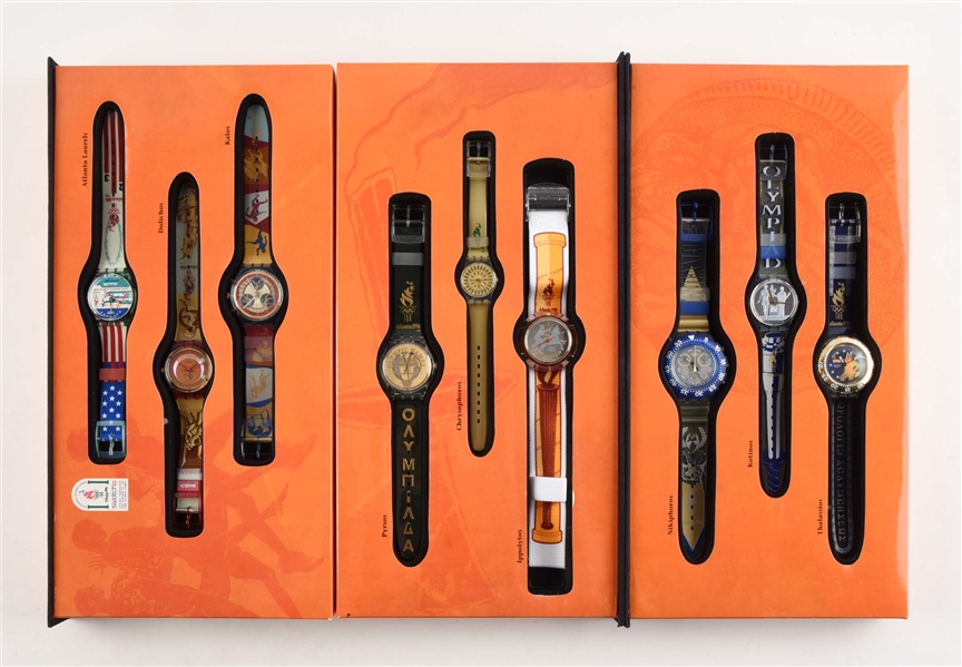 THE SWATCH CENTENNIAL OLYMPIC GAMES COLLECTION SET