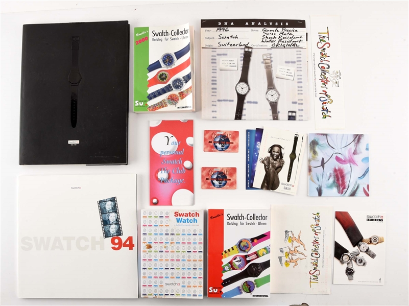 LOT OF: SWATCH CATALOGS AND GUIDES