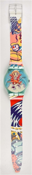 LARGE DISPLAY SWATCH WATCH