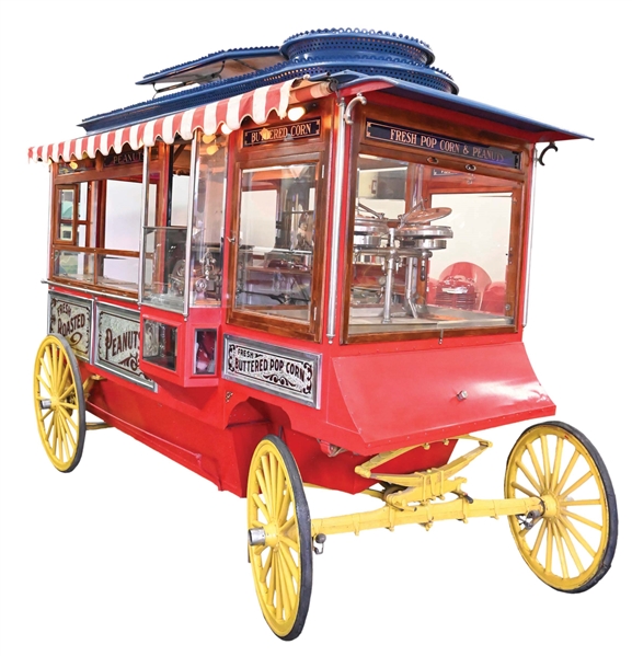 1914 CRETORS AND CO. MODEL D CIRCUS WAGON