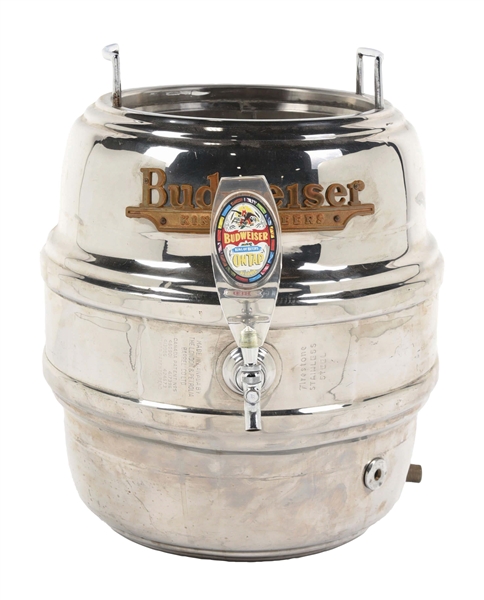 LONDON & PETROLIA BARREL CO. BUDWEISER BEER DISPENSER