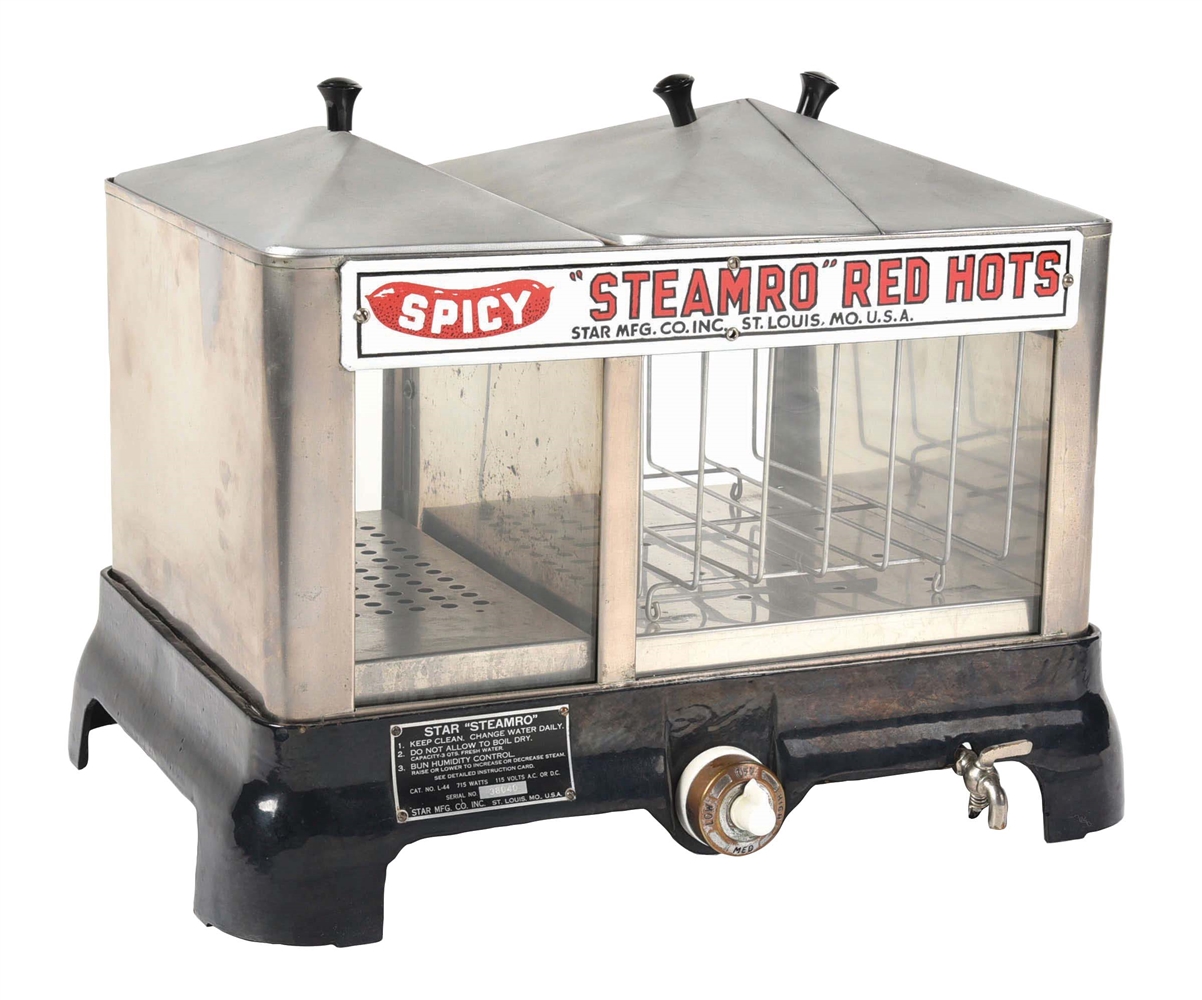 STAR MFG. CO. OF ST. LOUIS HOTDOG & BUN COOKER