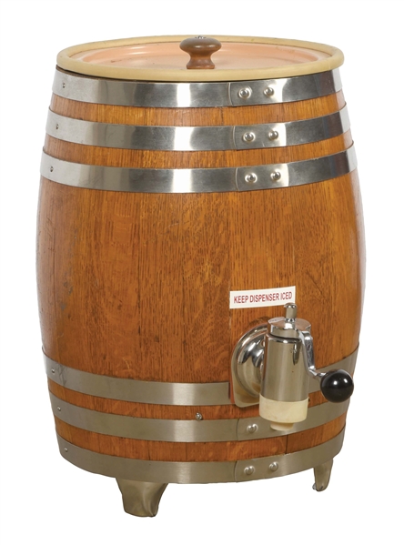 UNSPECIFIED SODA BARREL DISPENSER