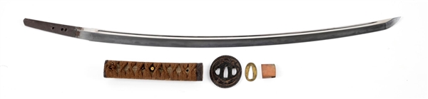 SHINSHINTO KATANA IN MOUNTS.