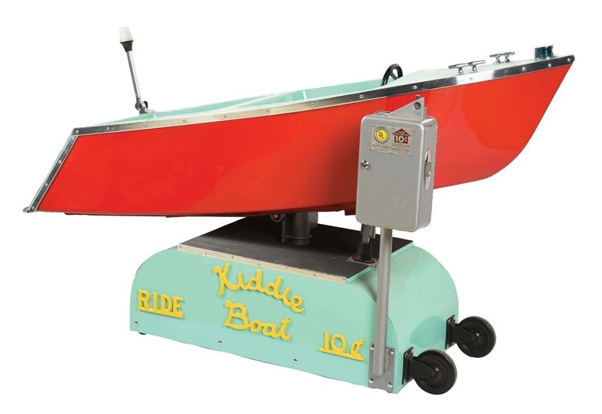 10¢ SPEED BOAT KIDDIE RIDE