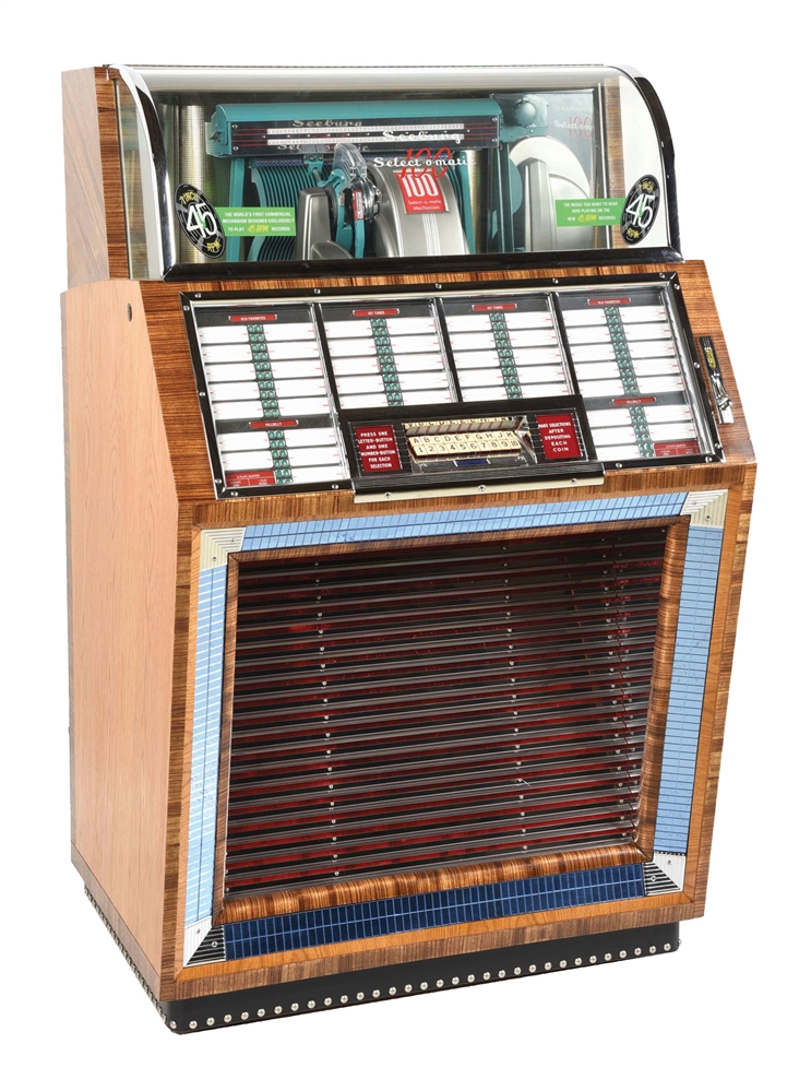 RESTORED SEEBURG 100B SELECT-O-MATIC JUKEBOX