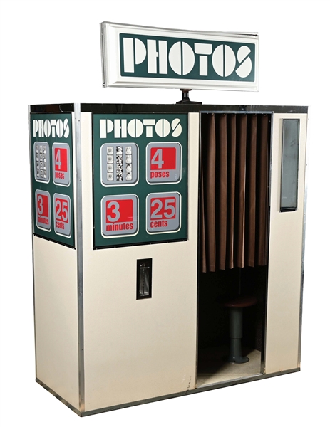 25¢ AUTO-PHOTO BOOTH MODEL 14