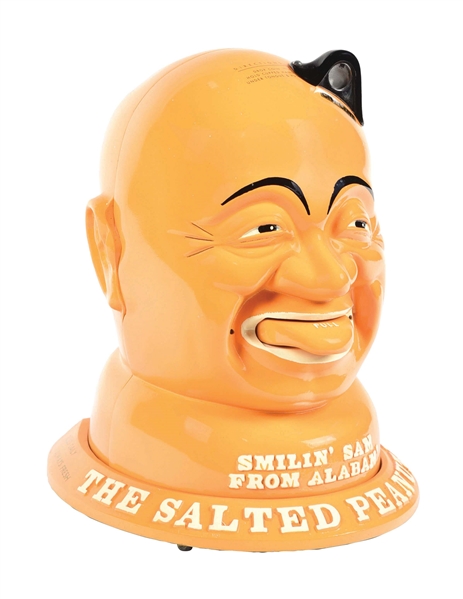 REPRODUCTION SMILING SAM PEANUT DISPENSER