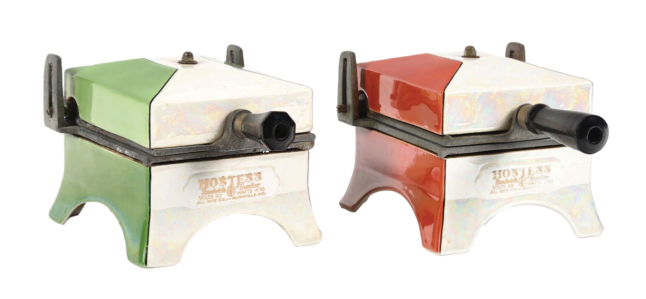 PAIR OF HOSTESS SANDWICH TOASTERS