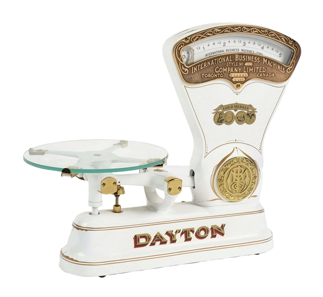 DAYTON SCALE MADE FOR INTERNATIONAL BUSINESS MACHINES CORP. 