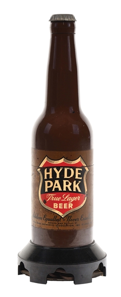 HYDE PARK TRUE LAGER BEER BOTTLE RADIO