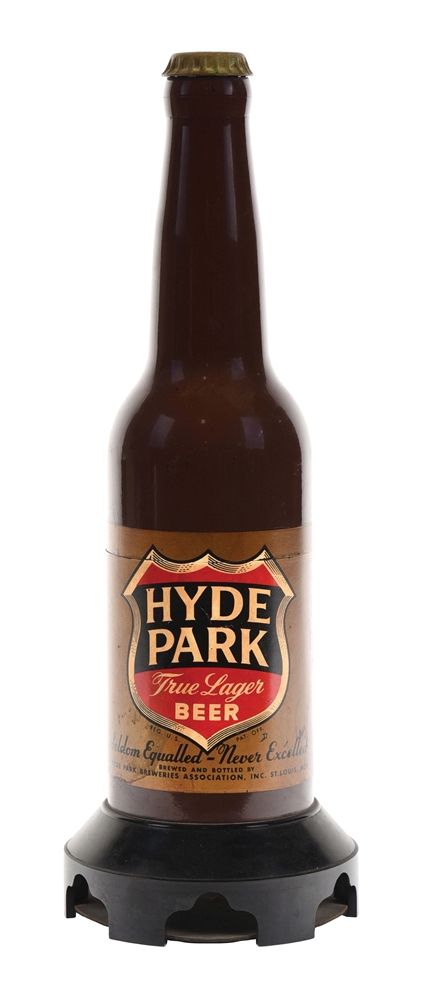 HYDE PARK TRUE LAGER BEER BOTTLE RADIO