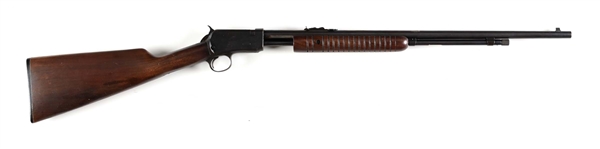 (C) WINCHESTER MODEL 62A SLIDE ACTION RIFLE.