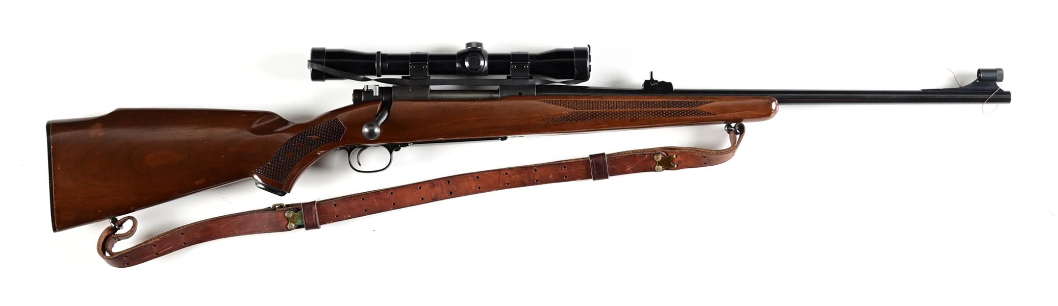 (C) WINCHESTER MODEL 70 BOLT ACTION RIFLE.