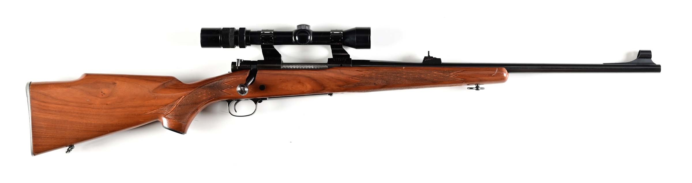 (C) WINCHESTER MODEL 70 BOLT ACTION RIFLE.