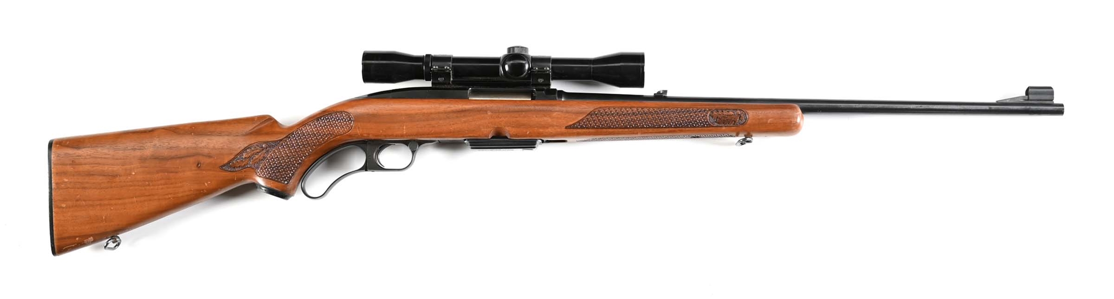 (C) WINCHESTER MODEL 88 LEVER ACTION RIFLE.