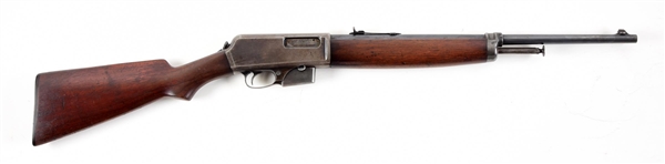 (C) WINCHESTER MODEL 1910 SELF LOADING RIFLE.