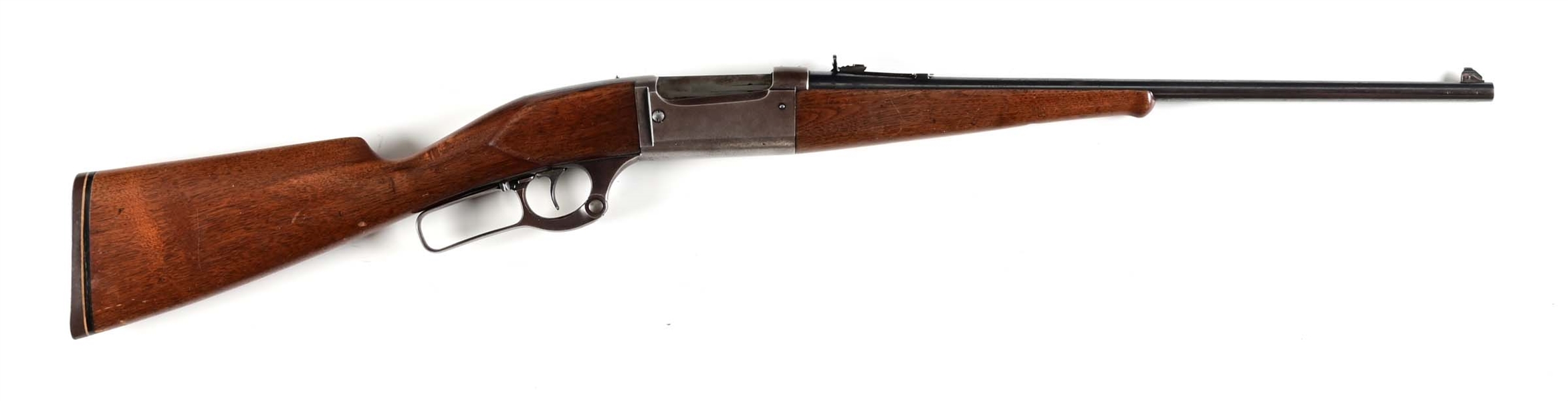 (C) EARLY SAVAGE MODEL 1899 LEVER ACTION RIFLE.