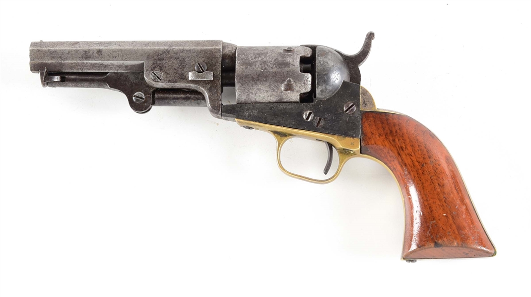 (A) COLT MODEL 1849 POCKET PERCUSSION REVOLVER.