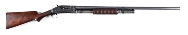 (C) WINCHESTER MODEL 97 SLIDE ACTION SHOTGUN WITH TAKEDOWN CASE.