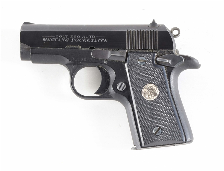 (M) COLT MUSTANG POCKETLITE SEMI AUTOMATIC PISTOL 